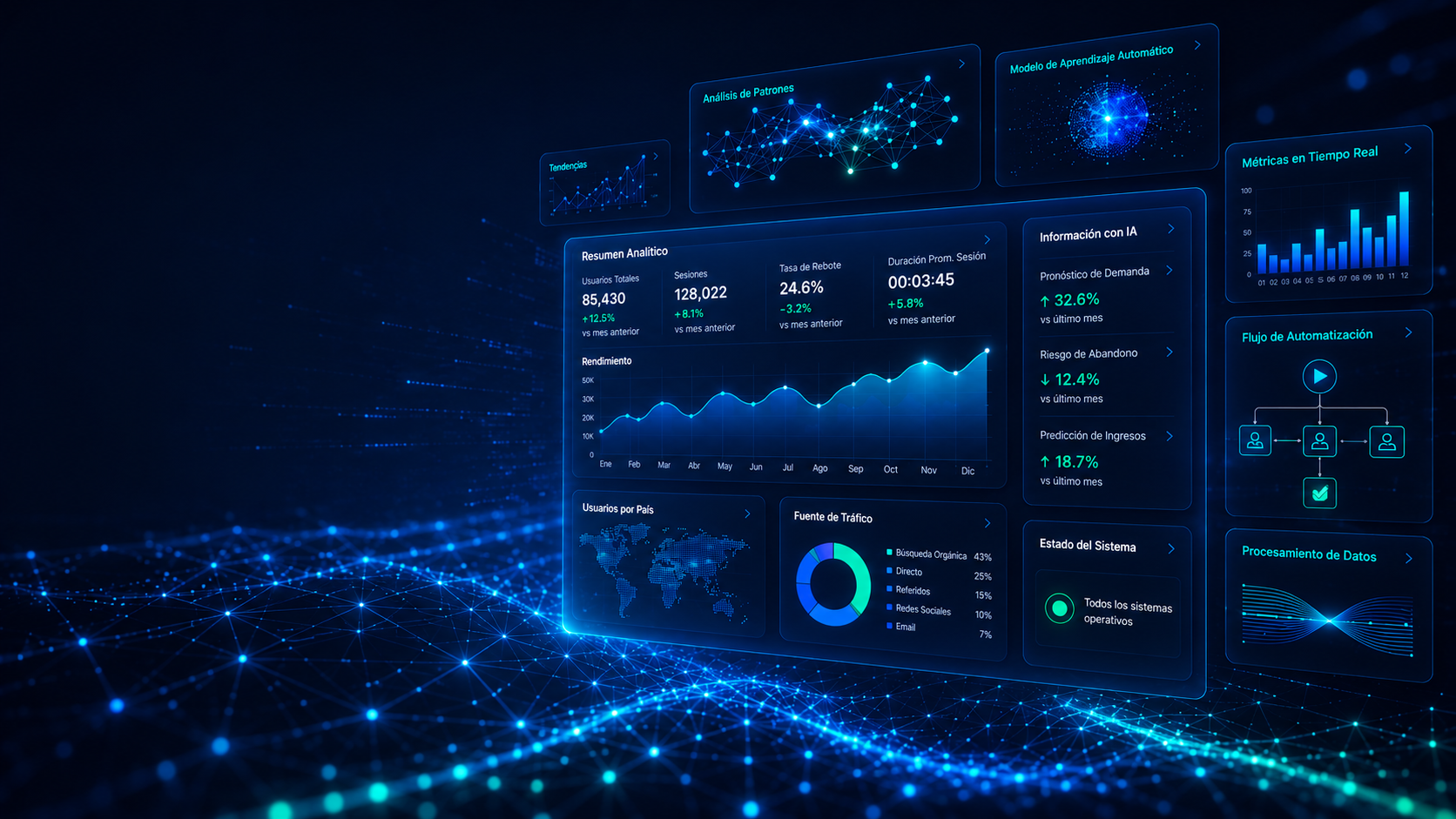 Analítica estratégica con inteligencia artificial